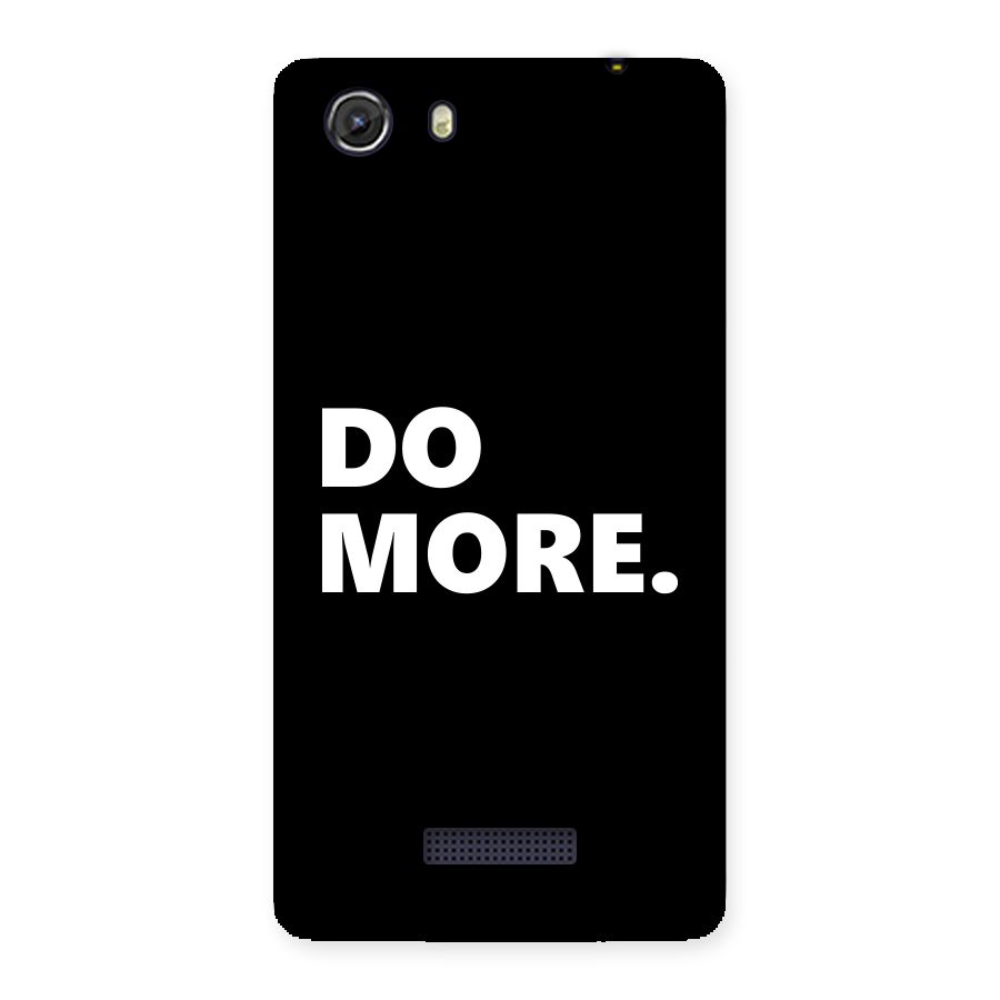 Do More Back Case for Micromax Unite 3