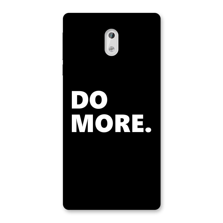 Do More Back Case for Nokia 3