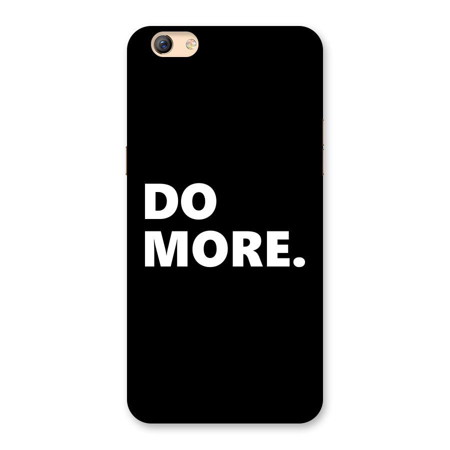 Do More Back Case for Oppo F3 Plus