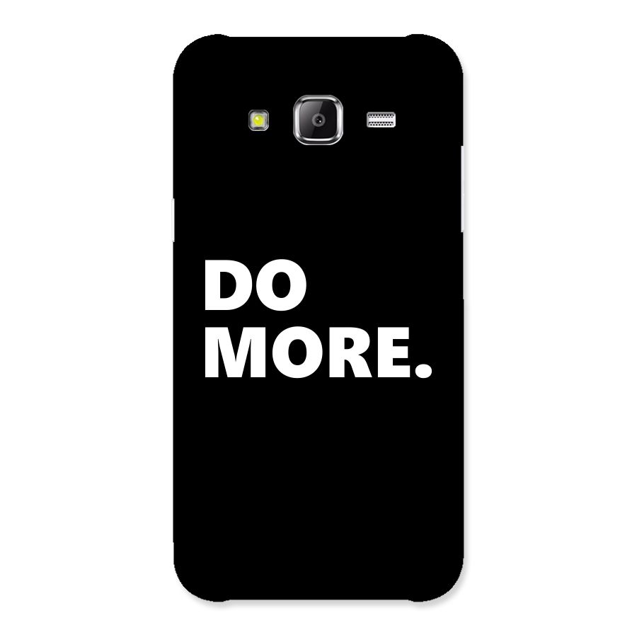 Do More Back Case for Samsung Galaxy J5