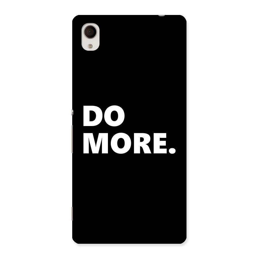Do More Back Case for Sony Xperia M4