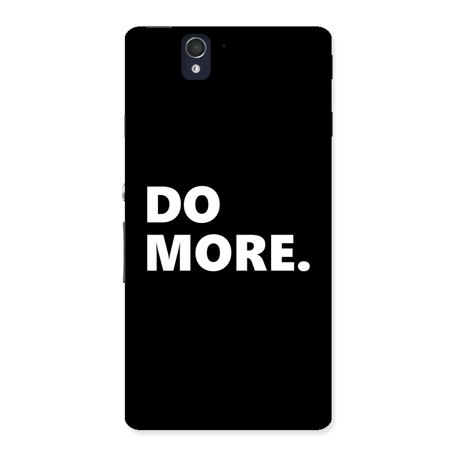 Do More Back Case for Sony Xperia Z