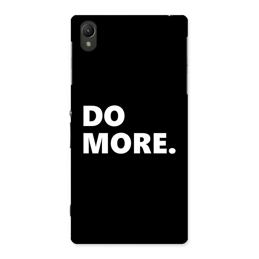 Do More Back Case for Sony Xperia Z1