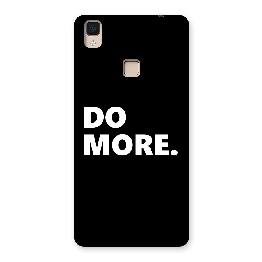 Do More Back Case for V3 Max