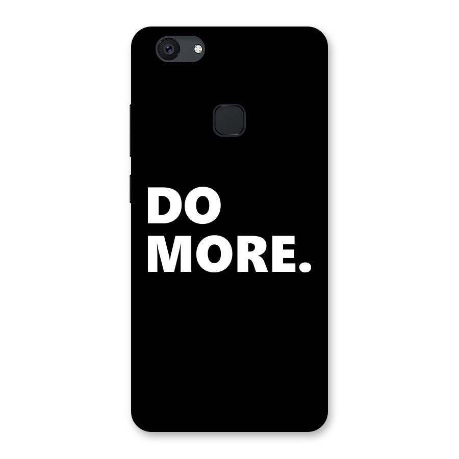 Do More Back Case for Vivo V7 Plus
