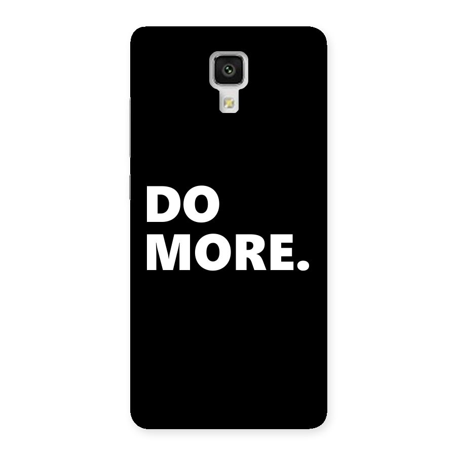 Do More Back Case for Xiaomi Mi 4