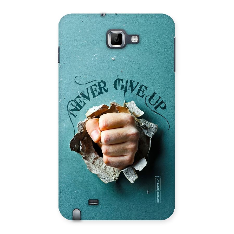 Do Not Give Up Back Case for Galaxy Note