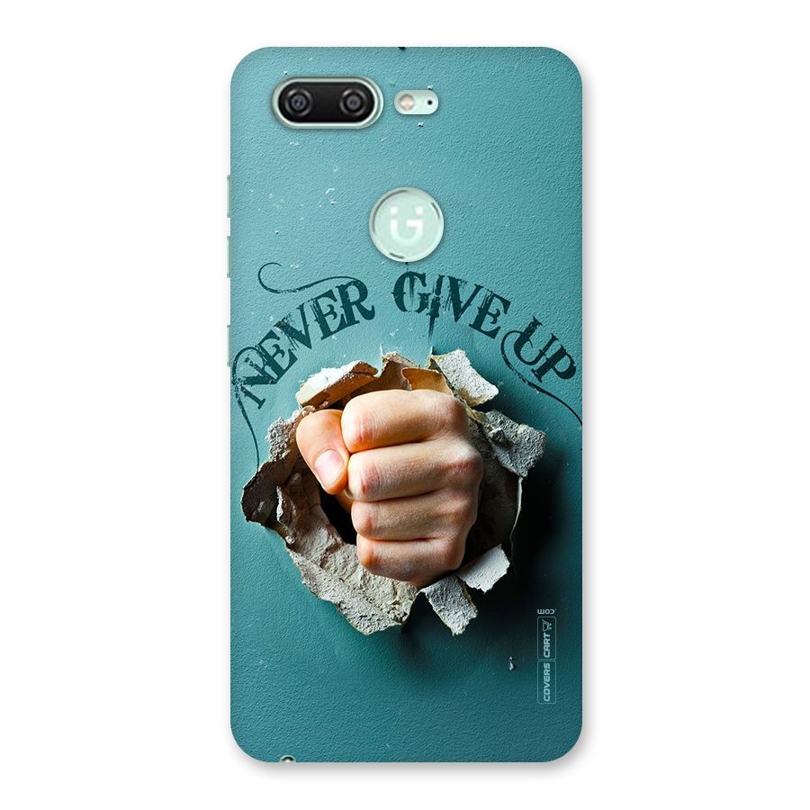 Do Not Give Up Back Case for Gionee S10