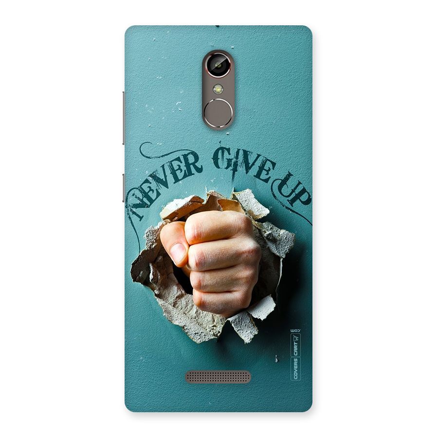 Do Not Give Up Back Case for Gionee S6s