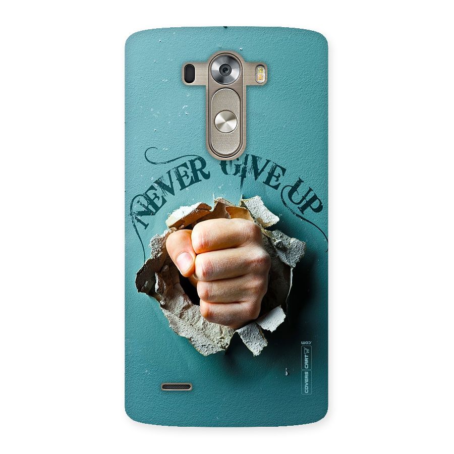Do Not Give Up Back Case for LG G3