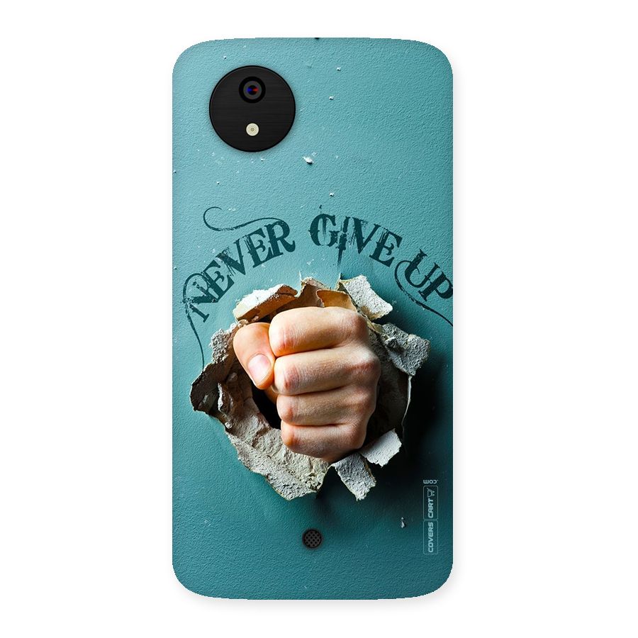 Do Not Give Up Back Case for Micromax Canvas A1