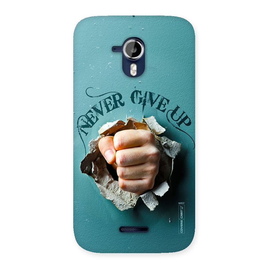 Do Not Give Up Back Case for Micromax Canvas Magnus A117