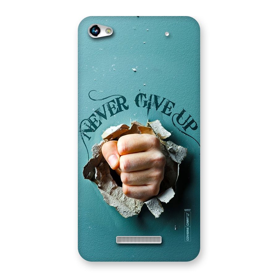 Do Not Give Up Back Case for Micromax Hue 2