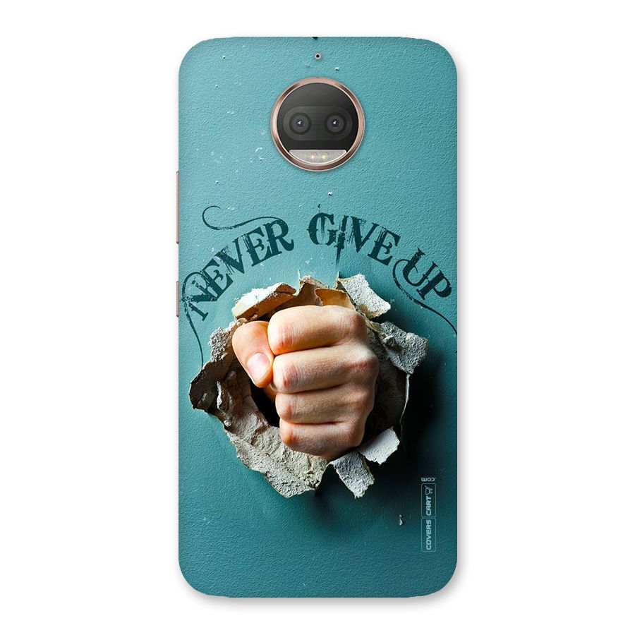 Do Not Give Up Back Case for Moto G5s Plus