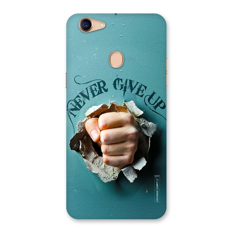 Do Not Give Up Back Case for Oppo F5