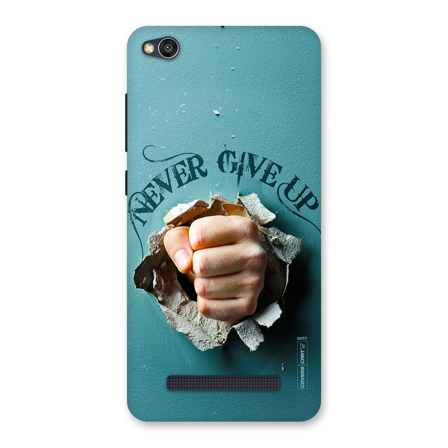 Do Not Give Up Back Case for Redmi 4A