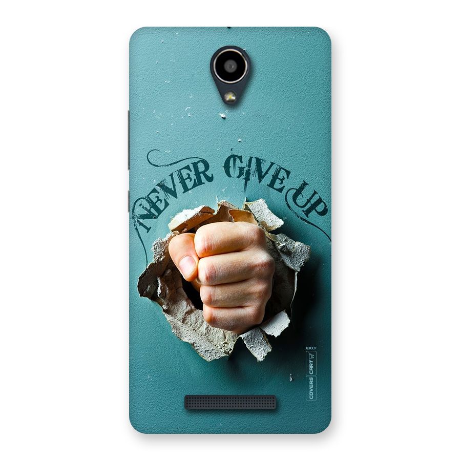 Do Not Give Up Back Case for Redmi Note 2