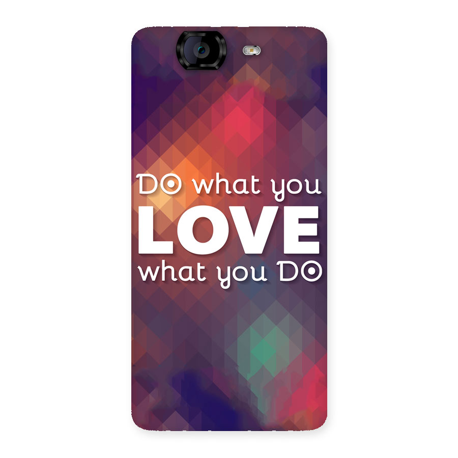 Do What You Love Back Case for Canvas Knight A350