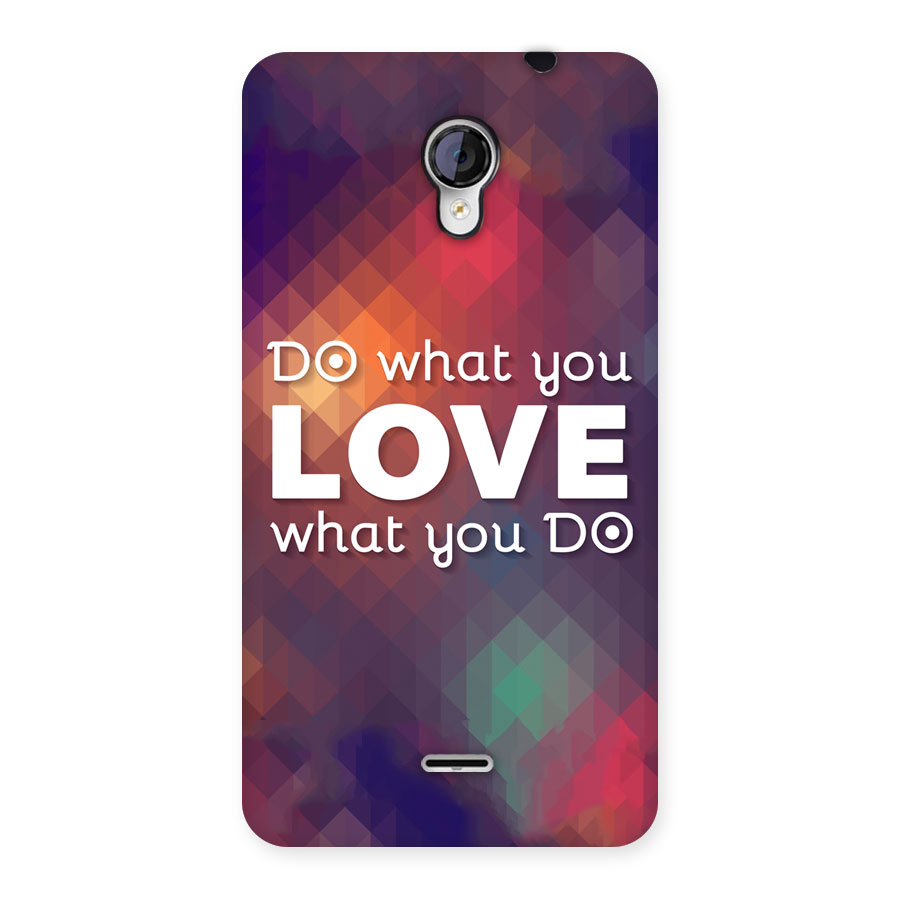 Do What You Love Back Case for Micromax Unite 2 A106