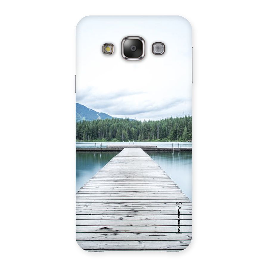 Dock River Back Case for Galaxy E7