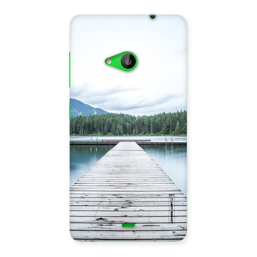 Dock River Back Case for Lumia 535