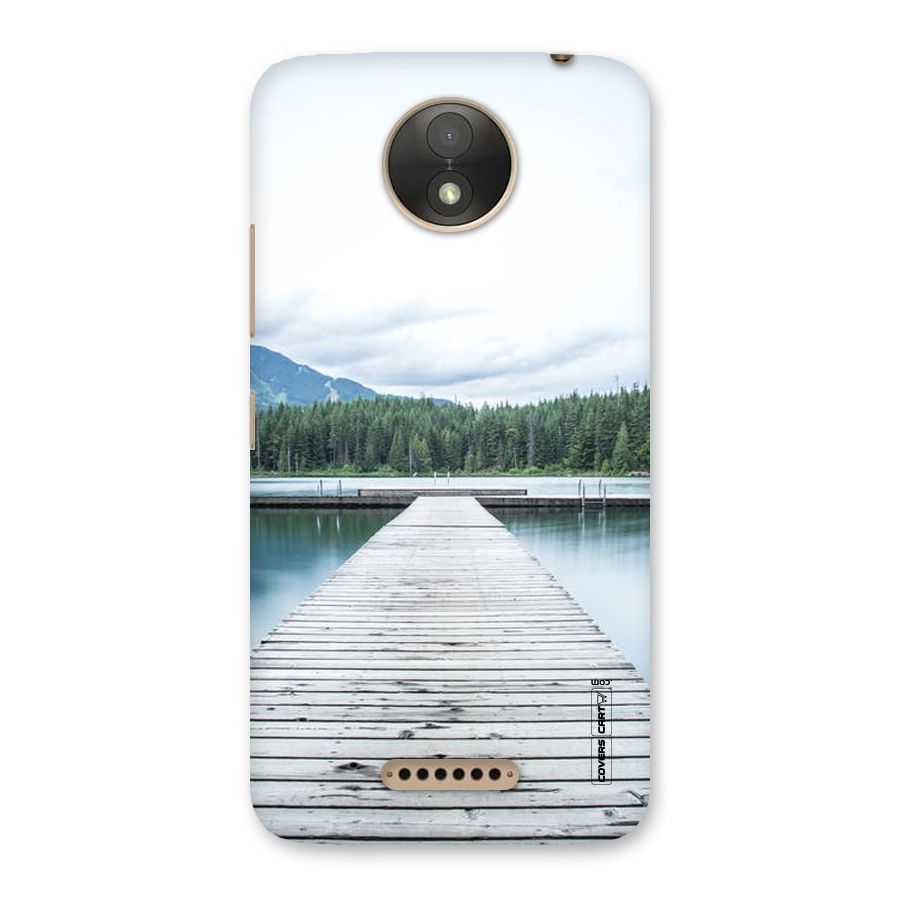 Dock River Back Case for Moto C Plus