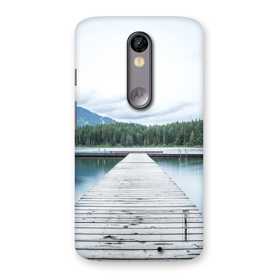 Dock River Back Case for Moto X Force