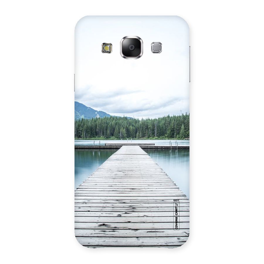 Dock River Back Case for Samsung Galaxy E5