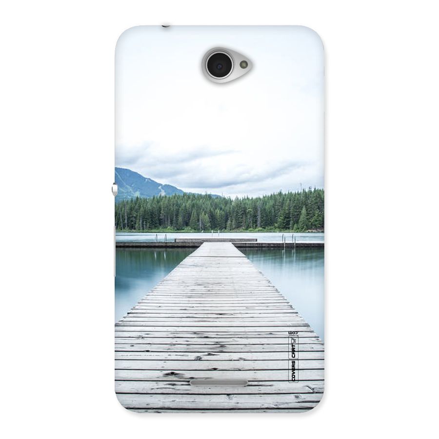 Dock River Back Case for Sony Xperia E4