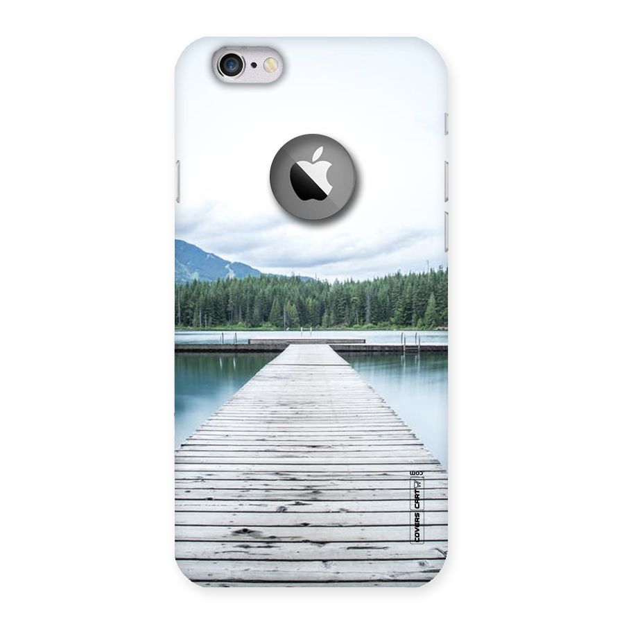 Dock River Back Case for iPhone 6 Logo Cut