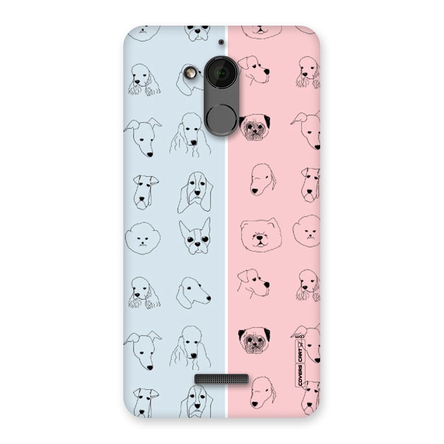 Dog Cat And Cow Back Case for Coolpad Note 5