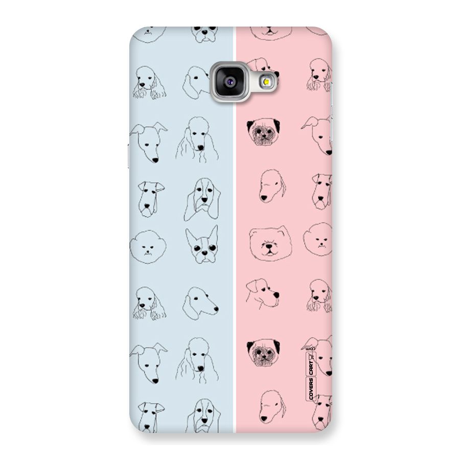Dog Cat And Cow Back Case for Galaxy A9