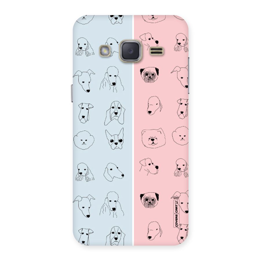 Dog Cat And Cow Back Case for Galaxy J2