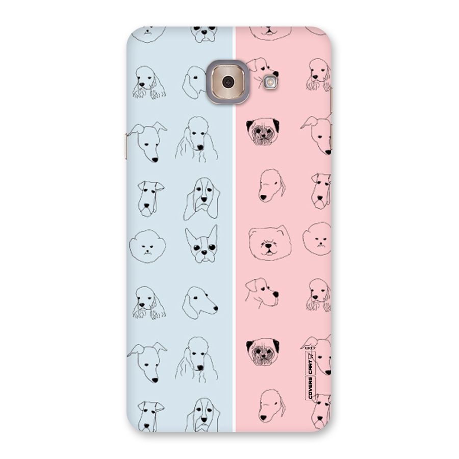 Dog Cat And Cow Back Case for Galaxy J7 Max