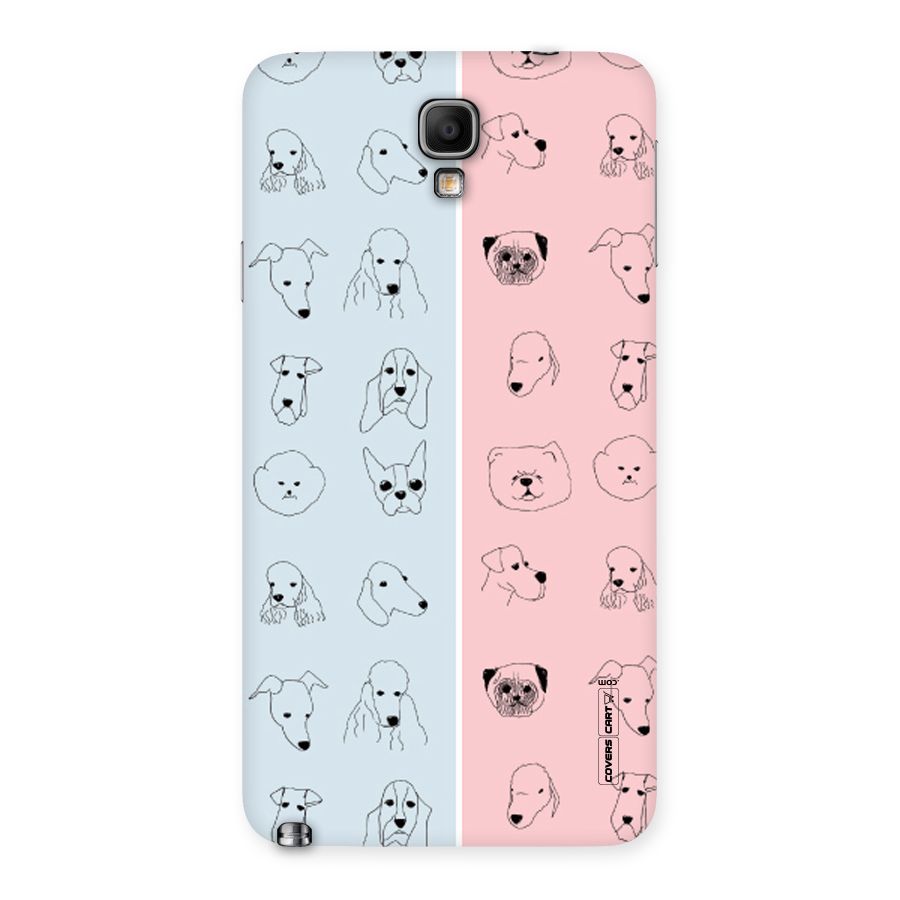 Dog Cat And Cow Back Case for Galaxy Note 3 Neo