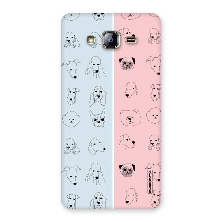 Dog Cat And Cow Back Case for Galaxy On5
