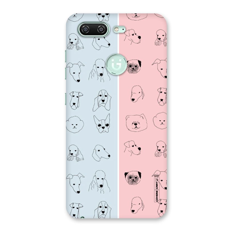 Dog Cat And Cow Back Case for Gionee S10