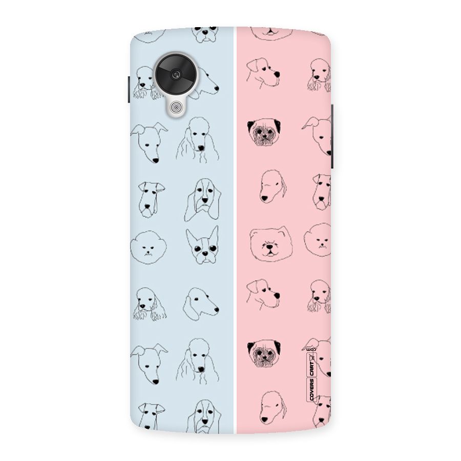 Dog Cat And Cow Back Case for Google Nexsus 5