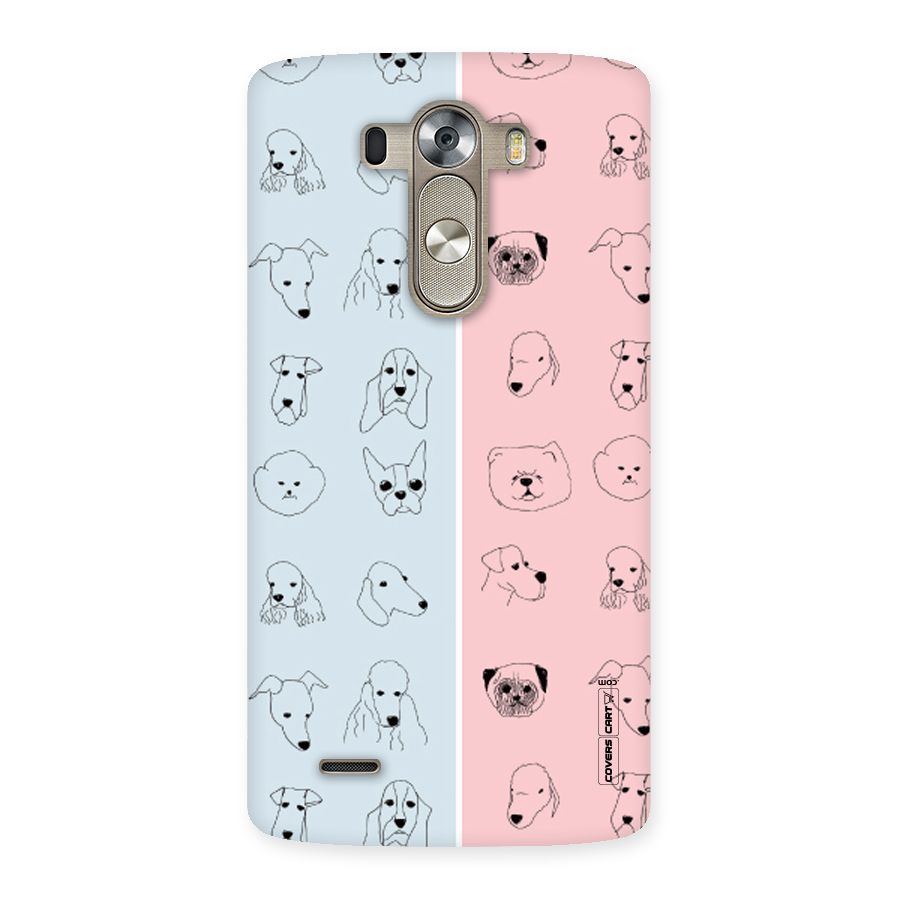 Dog Cat And Cow Back Case for LG G3
