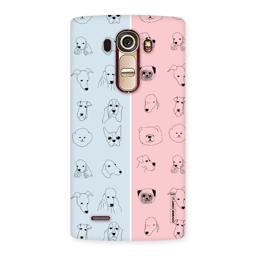 Dog Cat And Cow Back Case for LG G4