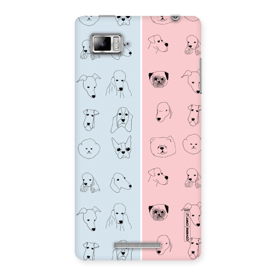 Dog Cat And Cow Back Case for Lenovo Vibe Z K910