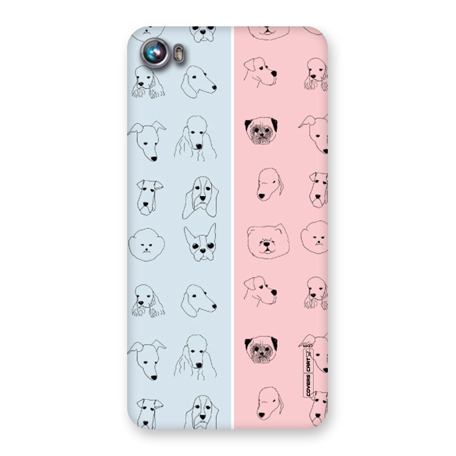 Dog Cat And Cow Back Case for Micromax Canvas Fire 4 A107