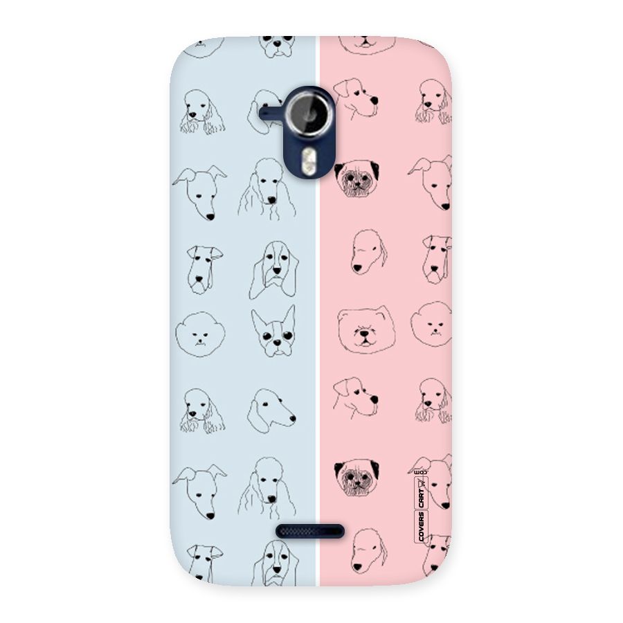 Dog Cat And Cow Back Case for Micromax Canvas Magnus A117