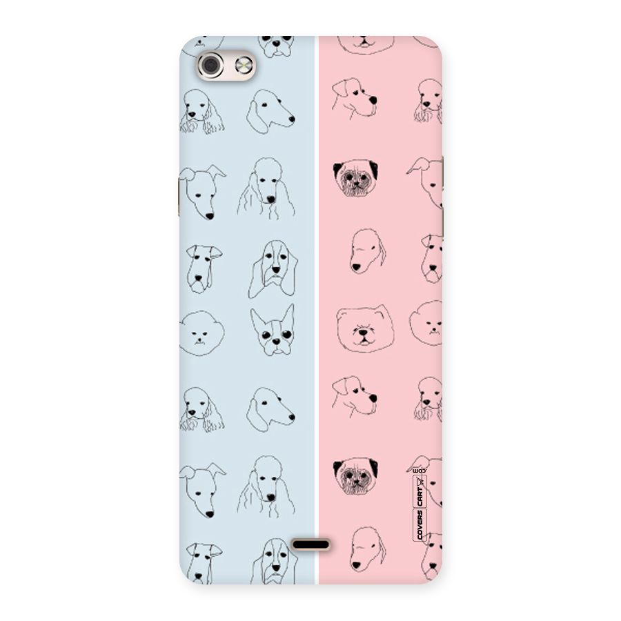 Dog Cat And Cow Back Case for Micromax Canvas Silver 5