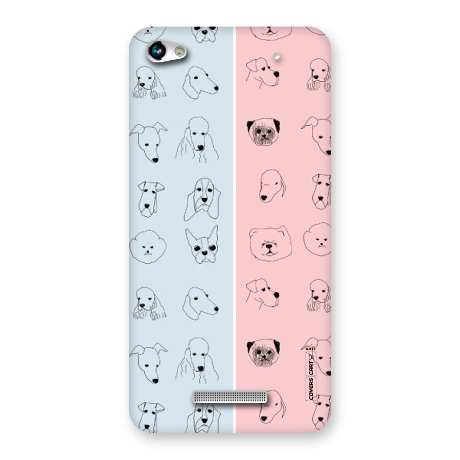 Dog Cat And Cow Back Case for Micromax Hue 2