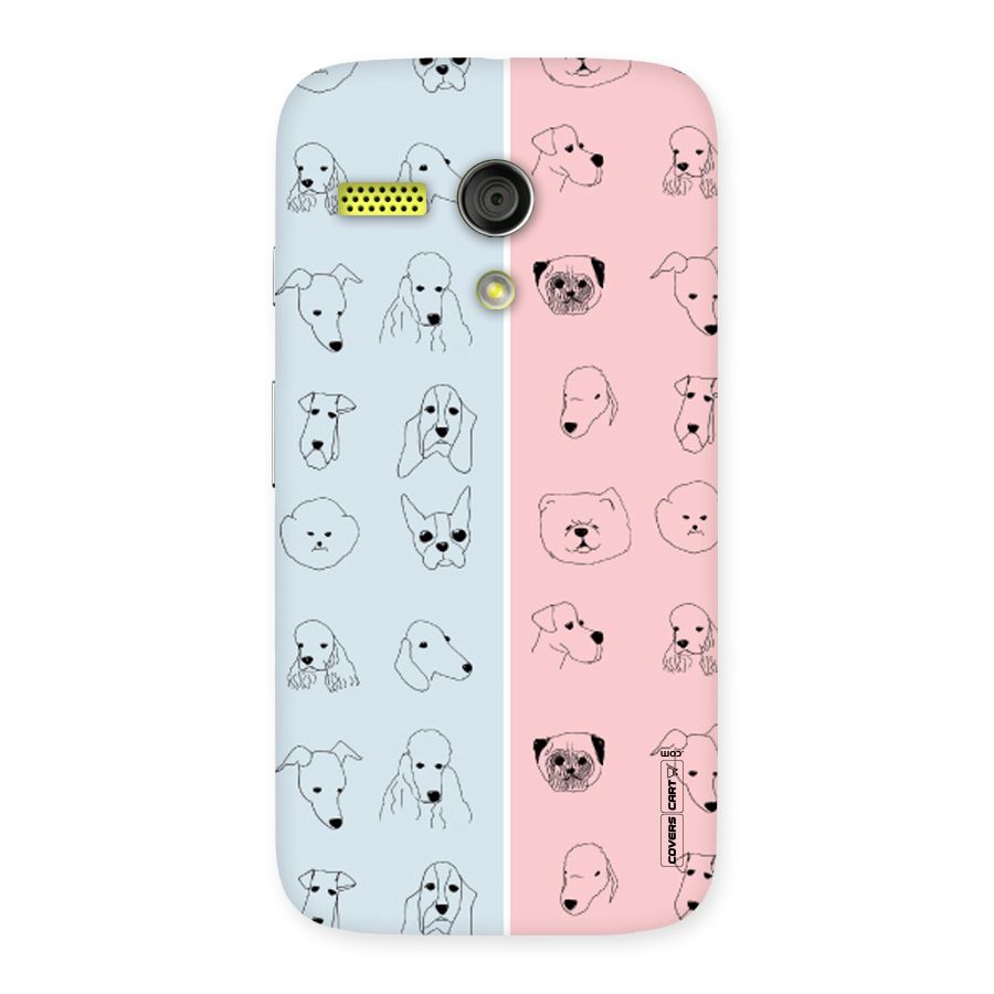 Dog Cat And Cow Back Case for Moto G