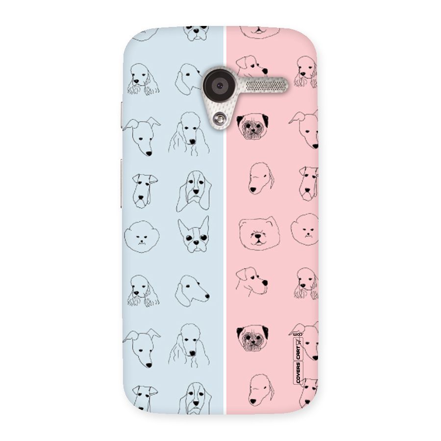 Dog Cat And Cow Back Case for Moto X