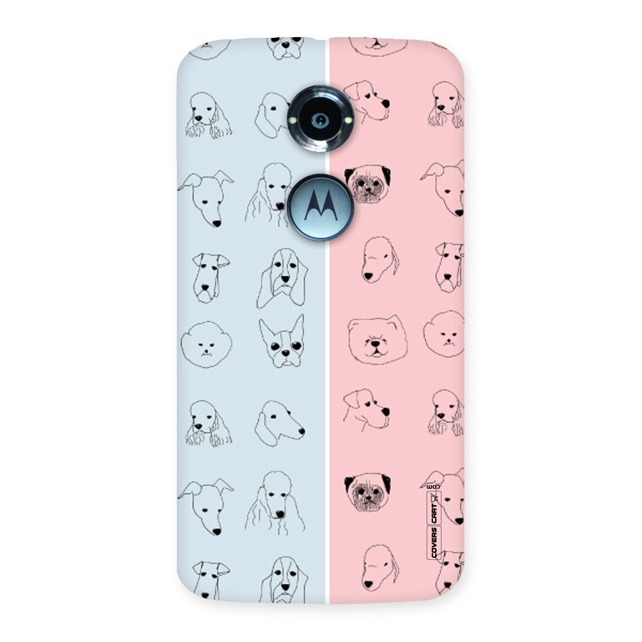 Dog Cat And Cow Back Case for Moto X 2nd Gen