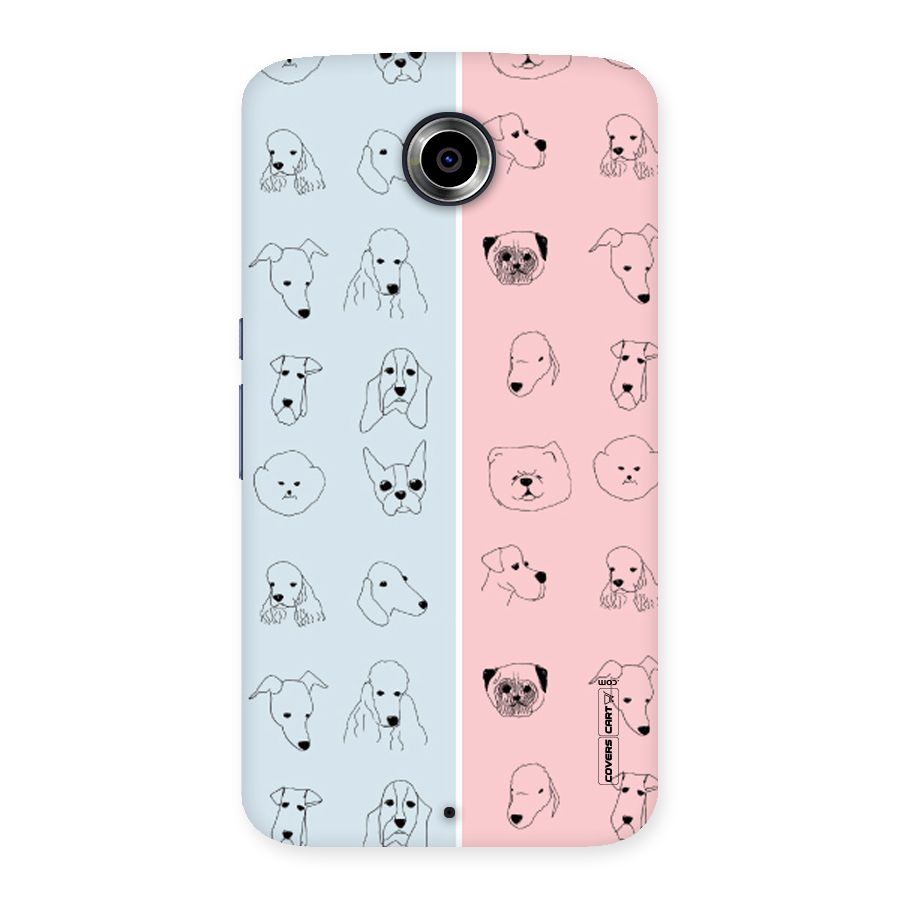 Dog Cat And Cow Back Case for Nexsus 6