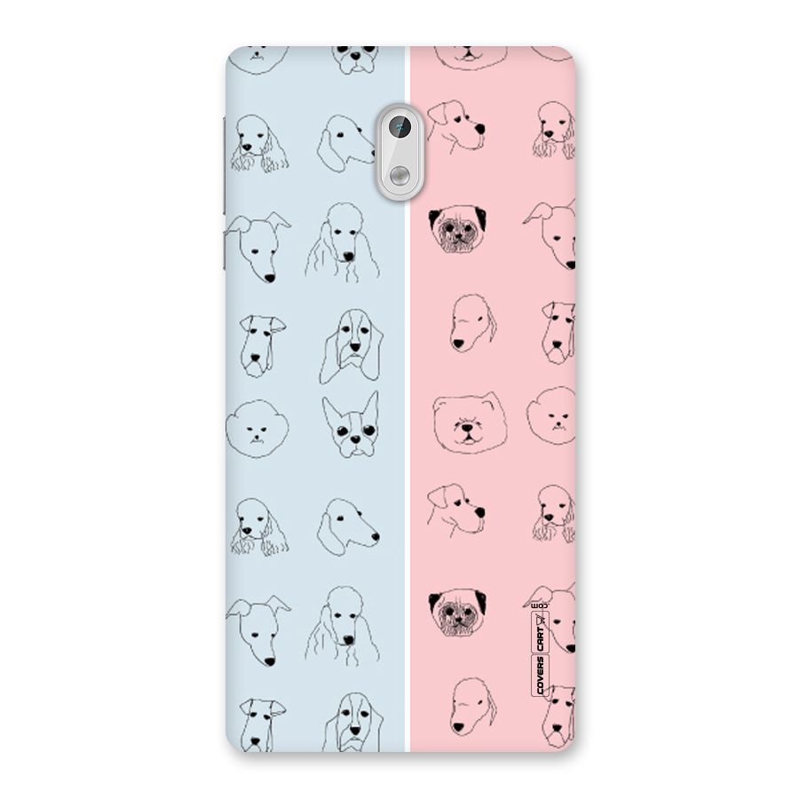 Dog Cat And Cow Back Case for Nokia 3